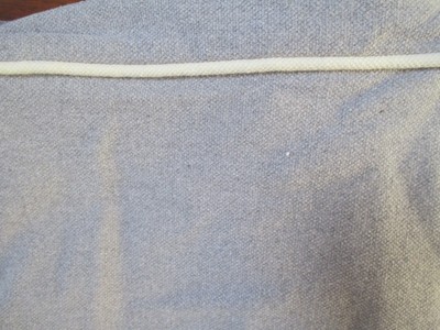 Pottery Barn Kids Lullaby Rocker Slipcover Gray With White Piping