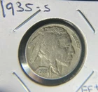 1935-S Buffalo Nickel VF+ "Mostly Full Horn" 1.31