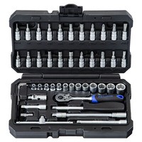 Projahn Proficraft 1/4 Zoll SteckschlüSsel Satz 46 Teile 8651 StecknüSse Set