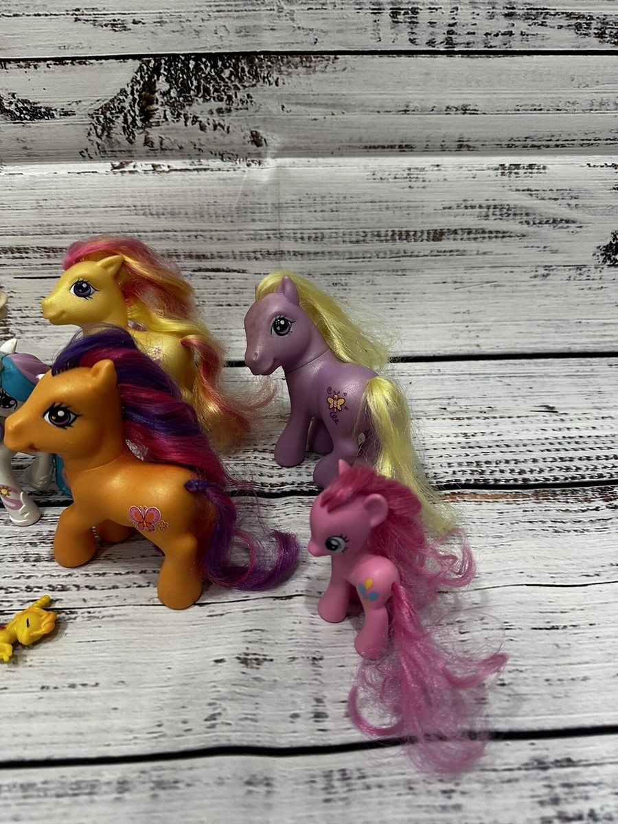 Vintage My Little Pony MLP 2002 Mixed Lot Vary Size Mini