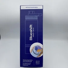 Blueshift Sidekick 18 oz Stainless Steel Water Bottle Protein Shaker Bottle