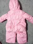 Girls Zero Xposur Size 18M Pink 2 piece Snowsuit EUC — photo 6
