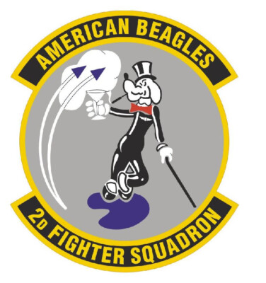 2nd FIGHTER SQUADRON Sticker Decal M322