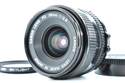 Canon NFD 28mm f2.8　マニュアルフォーカスレンズ Excellent] Canon FD 28mm f/2.8 Manual Focus MF Lens Japan 10699 | eBay