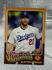 2024 Heritage New Age Performers #NAP-4 Clayton Kershaw  - Los Angeles Dodgers