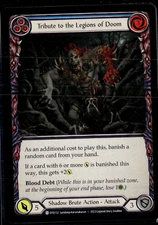 Tribute to the Legions of Doom (Blue) DTD132 Flesh and Blood TCG FAB TCG