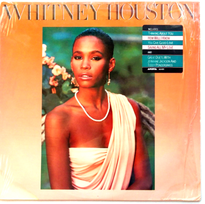 WHITNEY HOUSTON - Debut Album Vinyl LP 1985 Arista AL 8-8212
