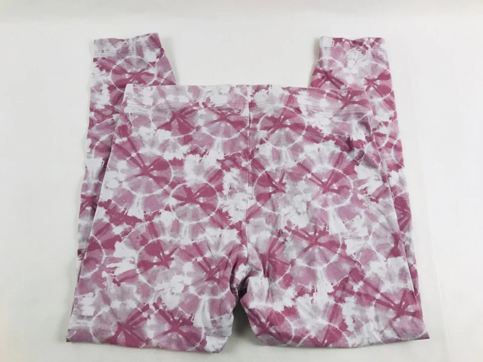 Pantalones de yoga Old Navy para mujer talla grande púrpura blanco tie dye salón elásticos Foto 2 de 4