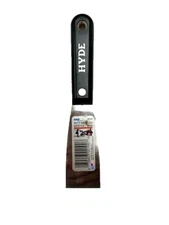HYDE TOOLS 02100 QUALITY 1 1/2" INCH FLEXIBLE PUTTY KNIFE USA NEW BUT SHELF WORN