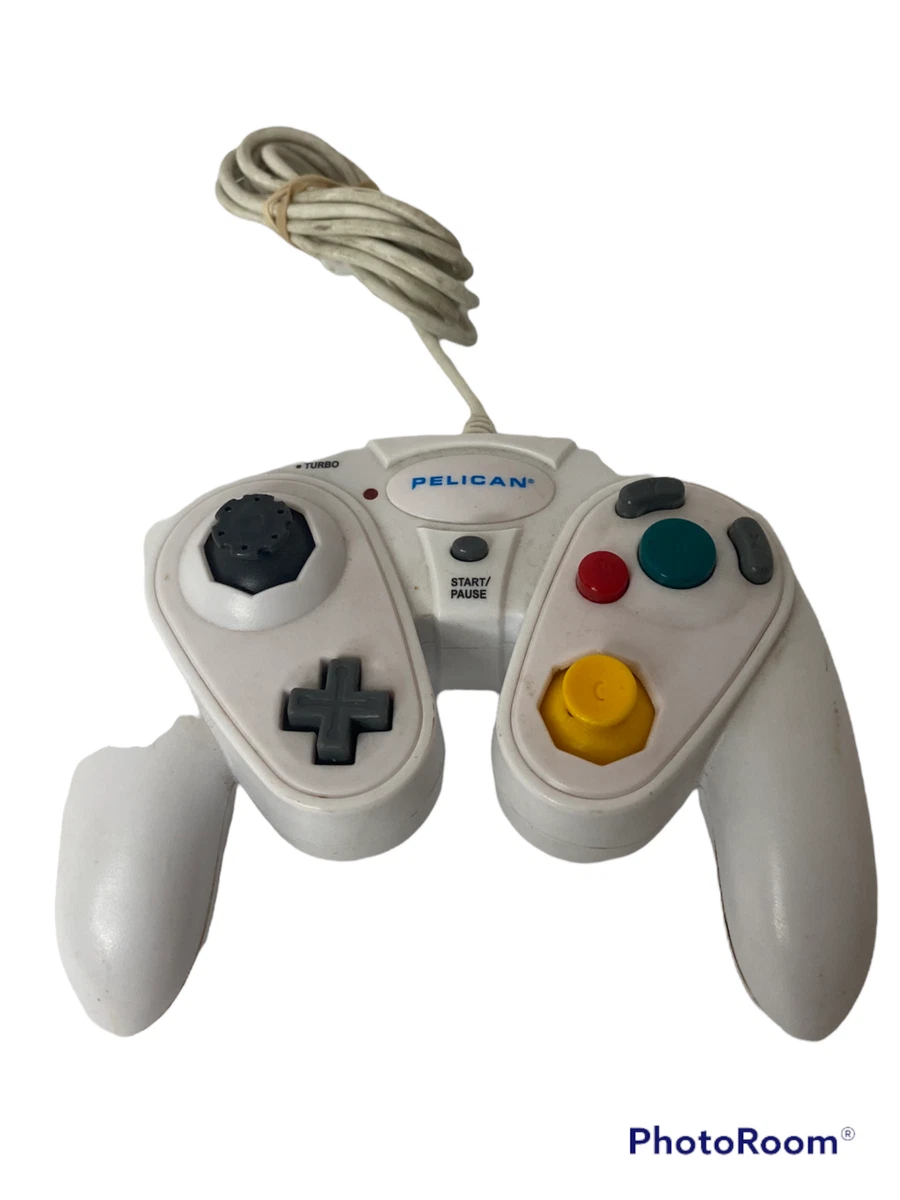PELICAN G3 GAMESTOP CONTROLLER Nintendo Gamecube Wired White