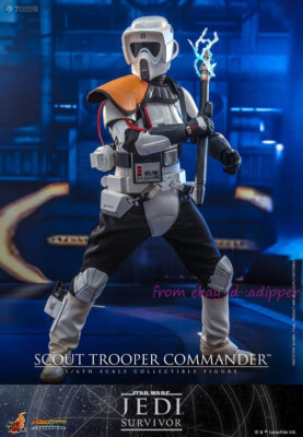Perfect HotToys Vgm53 1/6 Survivor Scout Trooper Commander
