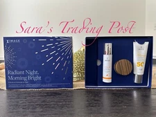 IMAGE Radiant Night Morning Bright Image Gift Set 3 Pcs SUNSCREEN+SERUM+CREME+🎁