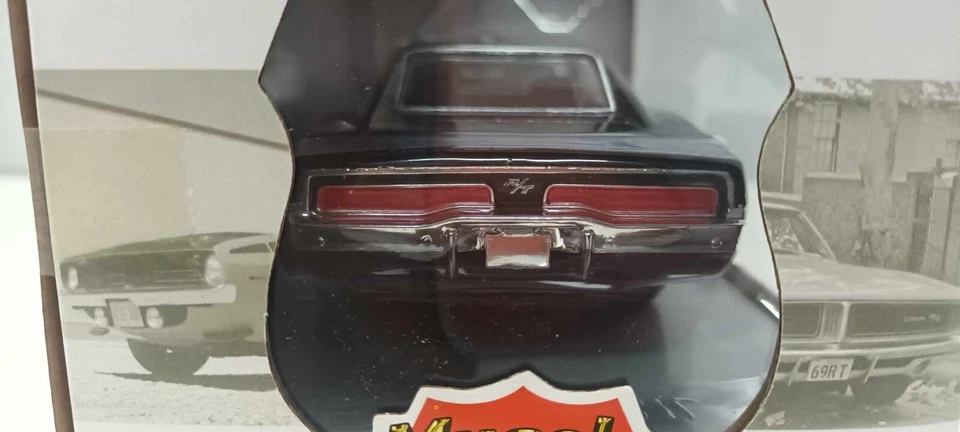 Dodge Charger R/T 1969 Black Nero New Ray Newray 1:25 Nuovo - Immagine 4 di 4