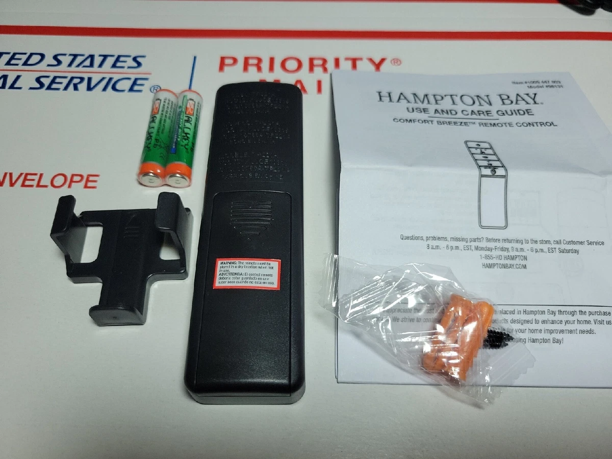 Battery For Hampton Bay Ceiling Fan Remote Shelly Lighting