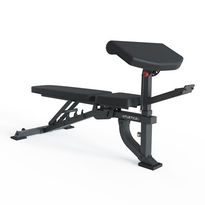 ATLETICA B2 | ArmMaster Hantelbank | Curlpult für Bizepstraining | TÜV