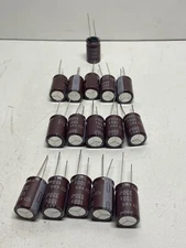 Lot of 16 Chemi-Con Capacitors 100V 330uF KMG