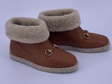 Stivali in pelle Gucci nuovi originali Horsebit donna -645753 taglia-IT-36/UK-3/US-6.