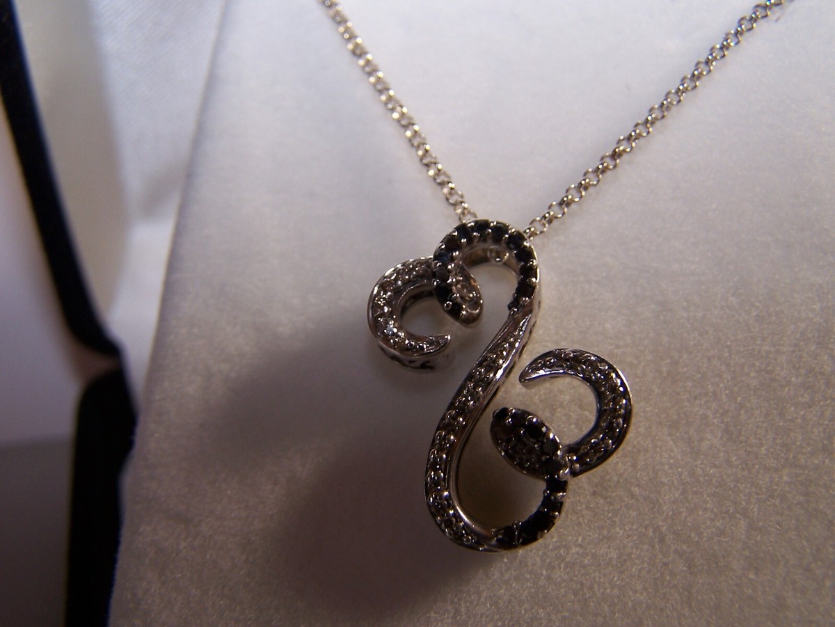 Jane Seymour Necklace From Kays KAY'S JANE SEYMOUR 48 BLACK WHITE