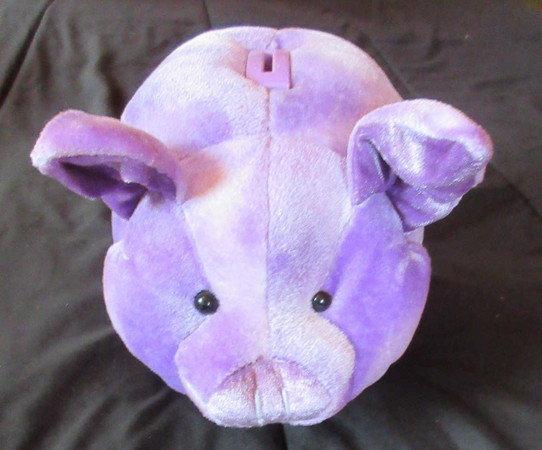 purple pig stuffed animal