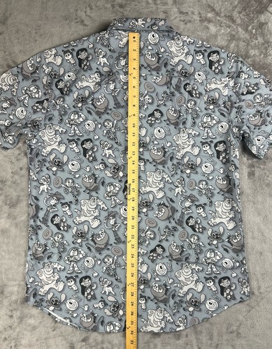 RSVLTS Disney Shirt Mens Shirt XL “Pie Eyed Party” Short Sleeve Button Down NWT - Picture 5 of 12