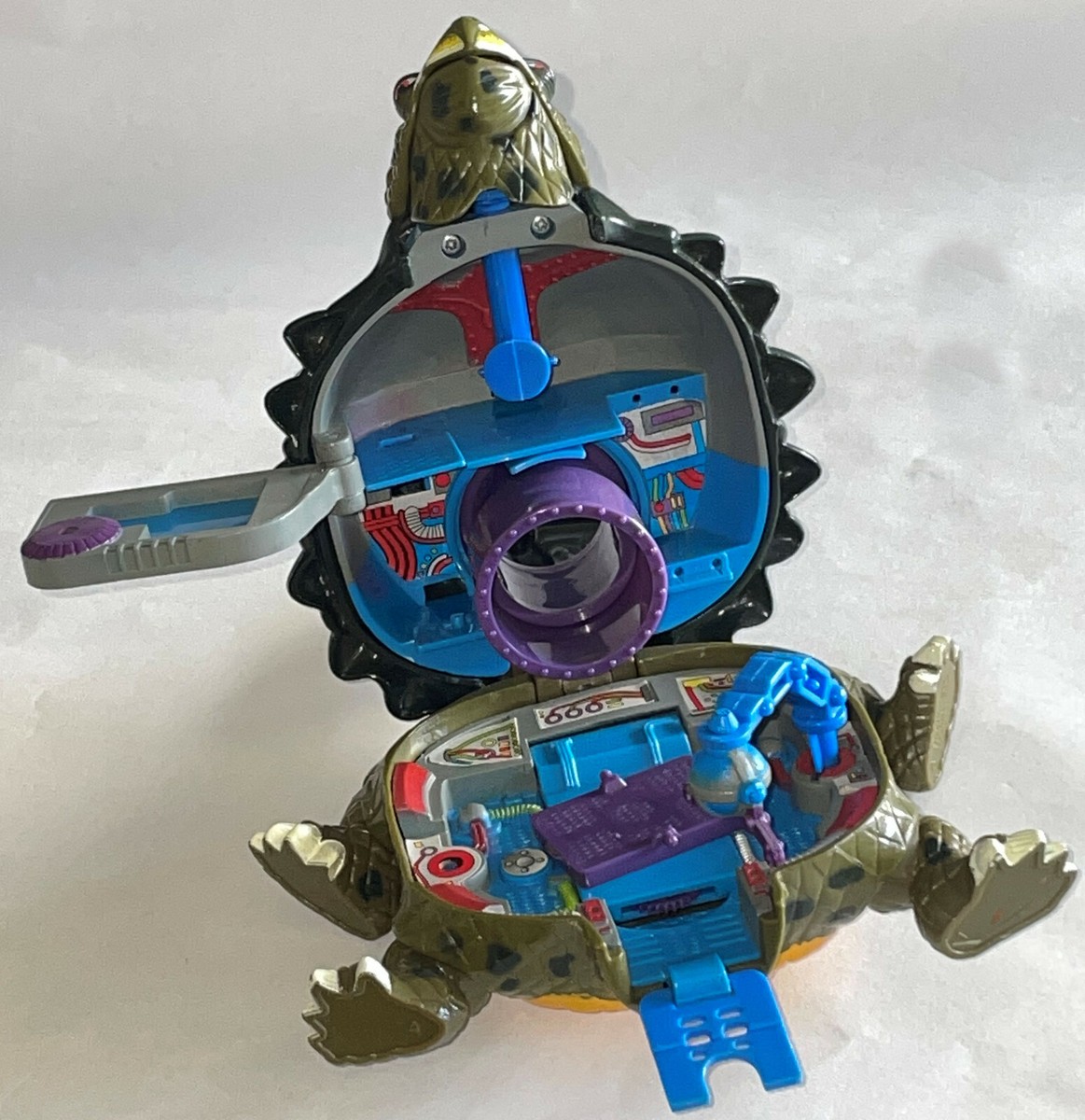 1994 TMNT Mini Mutant Tokka Technodrome Playset Teenage Mutant