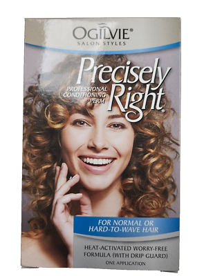 #ad OGILVIE Precisely Right PERM for Normal or Hard To Wave Hair blue $21.95
