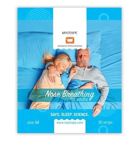MYOTAPE, Medium Strips Nose Adult Mouth