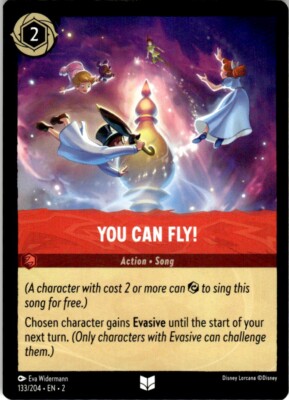 2023 Disney Lorcana - Rise of the Floodborn You Can Fly! Uncommon