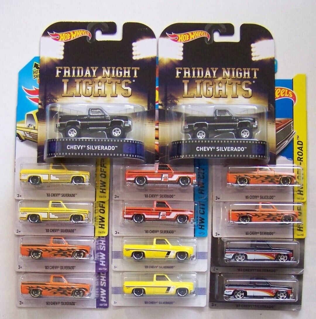 Hot Wheels '83 Chevy Silverado Assortment Pick Lot | 2 Cars Hot Wheels '83 Chevy Silverado Assortment Pick Lot | 2 Cars