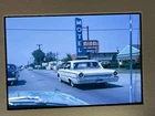 1960s Vintage Slide Miami Motel Neon Sign 1963 Ford Galaxie 500 Florida MCM