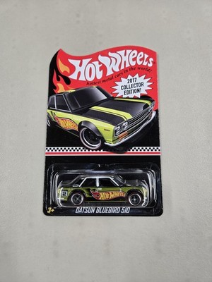 HOT WHEELS 2017 COLLECTOR EDITION K-MART MAIL IN DATSUN BLUEBIRD 510 W/protector
