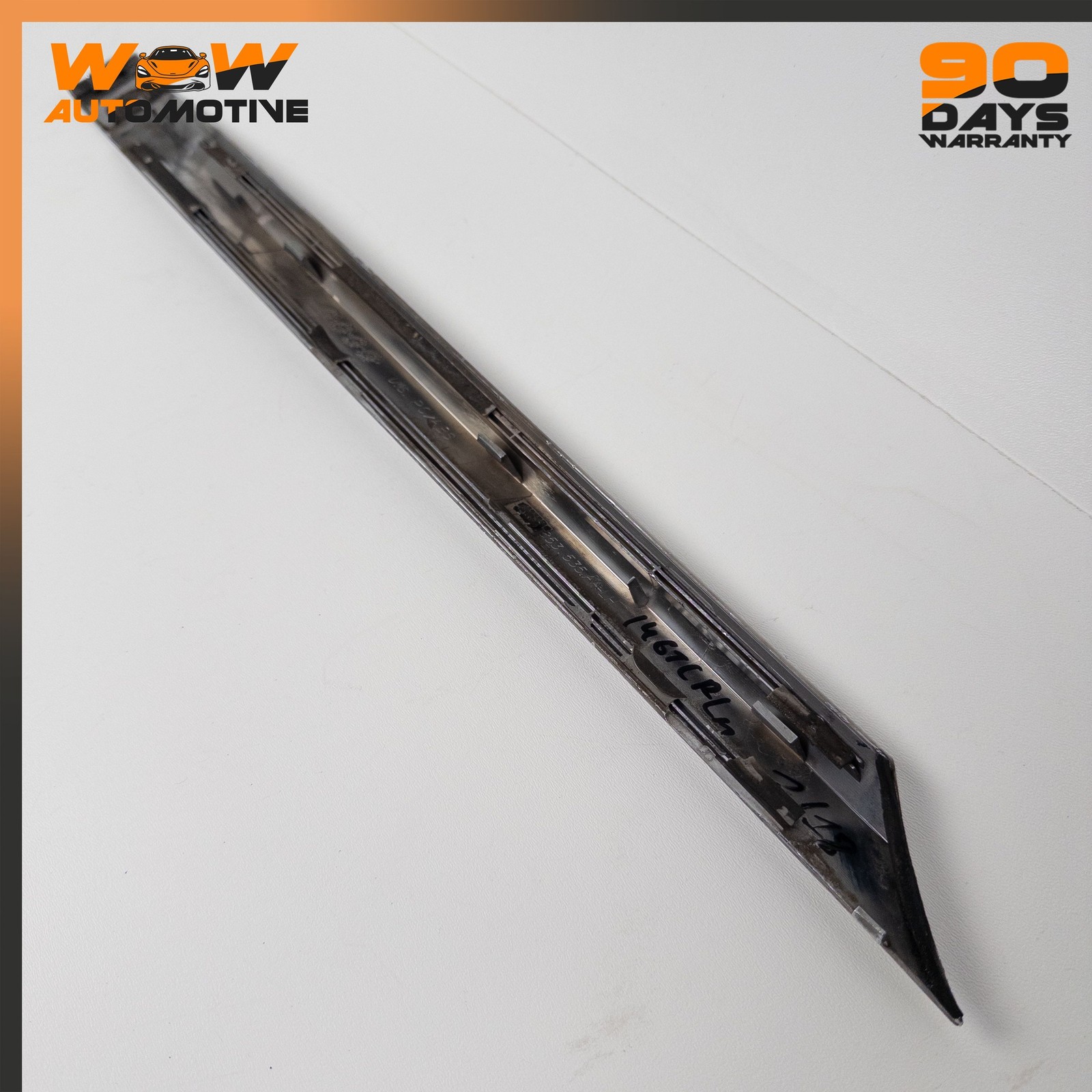 12-17 BENTLEY CONTINENTAL GT REAR LEFT DRIVER SIDE DOOR LOWER MOLDING TRIM OEM