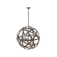 Dekorative AußEnleuchte Ø67Cm IP44 Kugel Schirm HäNgelampe Terrasse Balkon Caleb