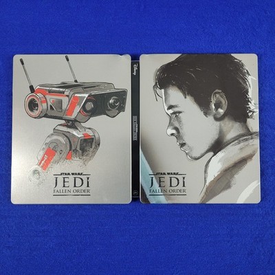 STAR WARS JEDI: FALLEN ORDER Steelbook ONLY *x *NO GAME* (G2 SIZE PS3/PS4/XOne)