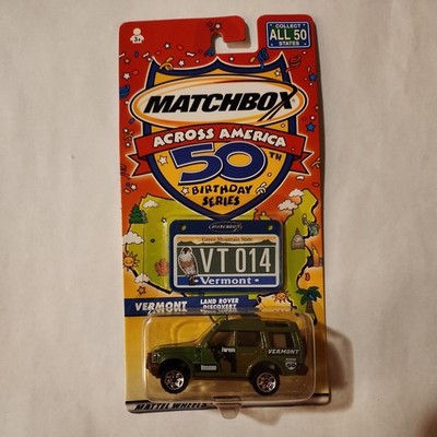 Matchbox Across America 50th Birthday Series Vermont Land Rover Discovery New