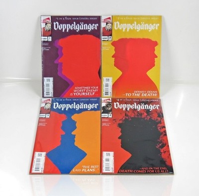 Doppelganger (Alterma Comics) #1-4 (Full Set) Paperback (PB) Magazine 1 2 3 & 4