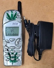 Nokia 5165 - Marijuana Leaf ( U.S. Cellular TDMA ) Phone - Very Rare Version