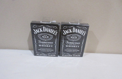 2 sealed Jack Daniels Old No.7 Playing card decks 2021