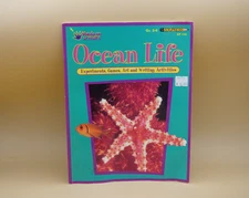Hands-On Science Ser.: Ocean Life Activity Book by Linda Milliken 1998,...
