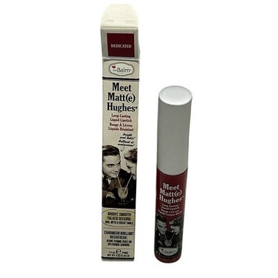 theBalm Meet Matt Hughes Dedicated Long Lasting Liquid Lipstick NIB