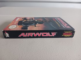 Airwolf Nintendo Nes 1989 CIB gioco autentico