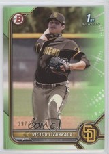 2022 Bowman Prospects Neon Green Border 397/399 Victor Lizarraga #BP-127 02qo