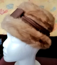 Vintage New Wadley Hi Ki Ladies Fur Hat Cap Made in USA