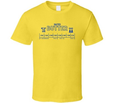 Salted Butter Label T Shirt