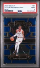 2023 PANINI SELECT BLUE #87 VICTOR WEMBANYAMA ROOKIE RC PSA 9
