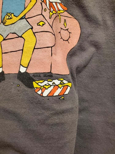 Vintage 2004 Beavis And Butthead Nachos Rule Shirt Size XL - Picture 7 of 8