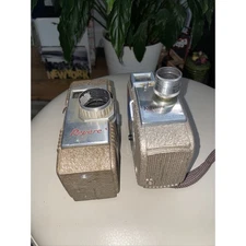 Vintage Revere and Keystone Capri Deluxe 8mm Film Cameras Lot untested