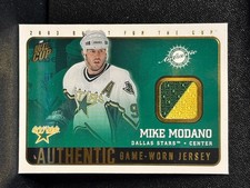 2002-03 Pacific Quest for the Cup Game-Worn Jersey Mike Modano