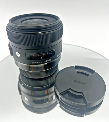 SIGMA 30mm F1.4 DC ART HSM PRIME LENS f SIGMA CAMERAS NEW in FACTORY BOX & HOOD