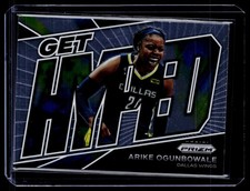 2022 Panini Prizm WNBA #13 Arike Ogunbowale Get Hyped BK103